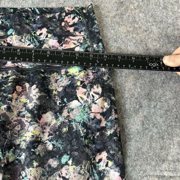 Lululemon Wunder Under Leggings Womens 8 Dapple Daze Multi Crop Yoga - Picture 5 of 9